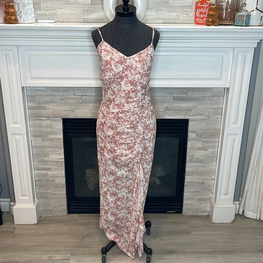 NWT Stitch & Pine XL Floral Maxi Dress Bodycon